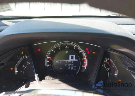 2017 Honda Civic Lx из США, поврежденный, VIN 19XFC2F54HE042853